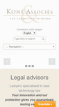 Mobile Screenshot of lesconseillersjuridiques.com